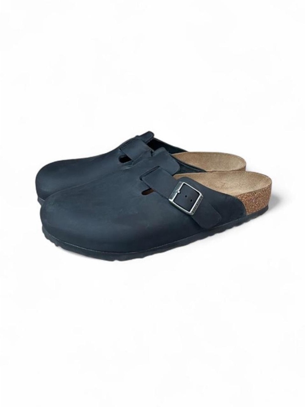 Birkenstock Boston Black Oiled Leather Clogs EU 42 US Men’s 9–9.5 Regular